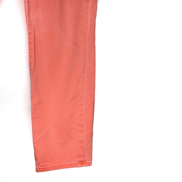 J.Crew Vibrant Florescent Pink Toothpick Tall Ankle Jeans 32 - Picture 3 of 8
